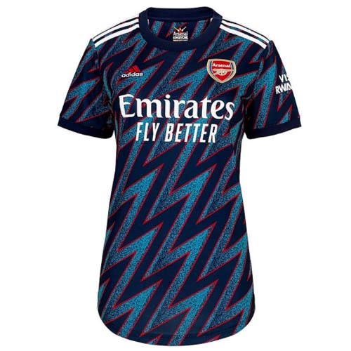 Camiseta Arsenal Tercera equipo Mujer 2021-22